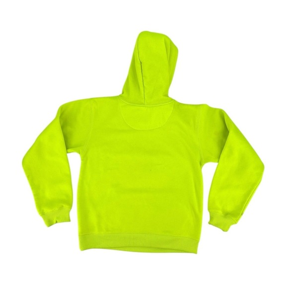 Lincoln Boy's Hoodie Sweatshirt Size Small 6-7 Neon Football Game Day Graphic - Picture 3 of 7